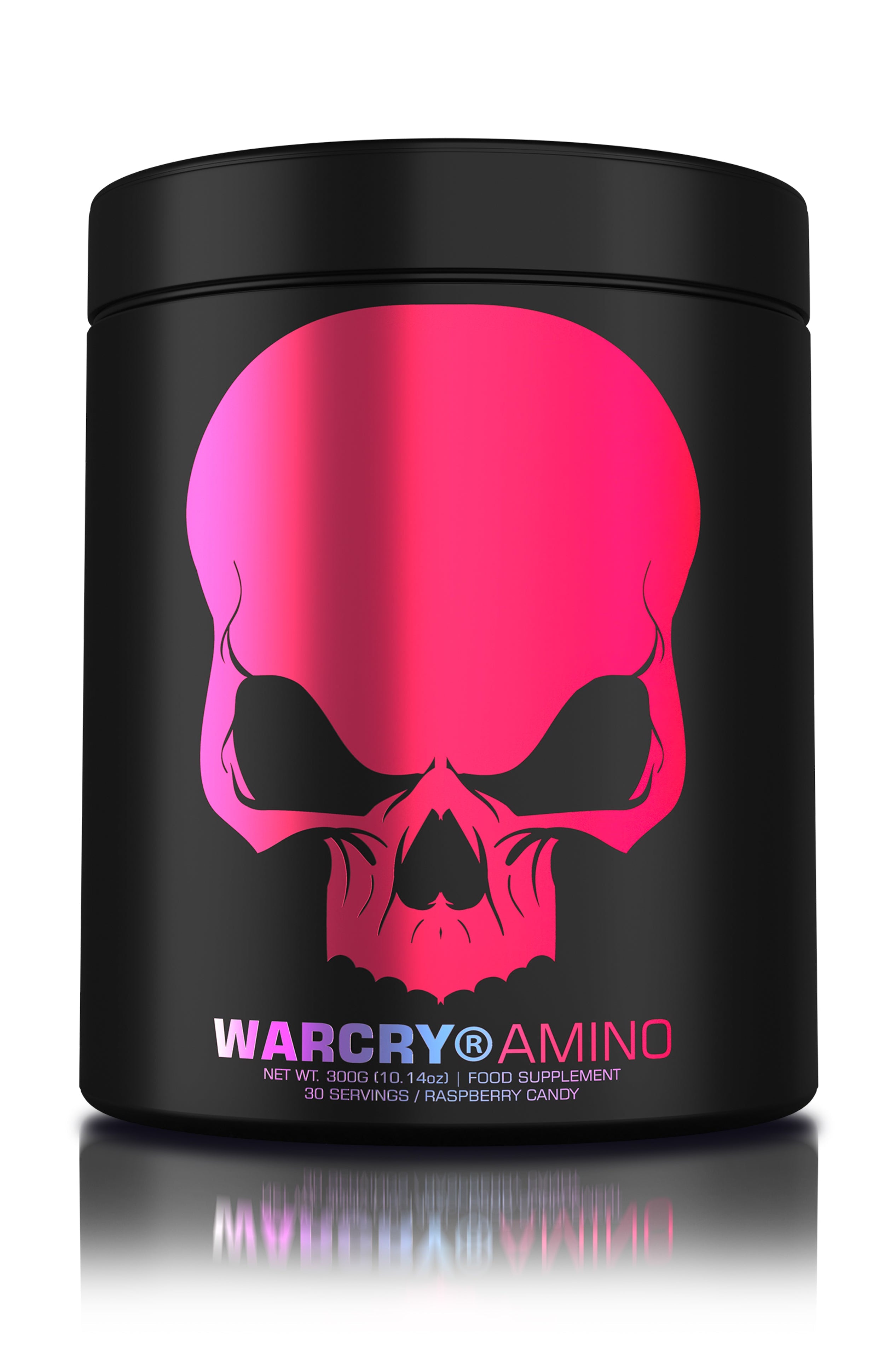 WARCRY AMINO 300g 30serv - Supplement with essential amino acids, coconut water and taurine designed for muscle recovery and optimal rehydration with raspberry candy flavor