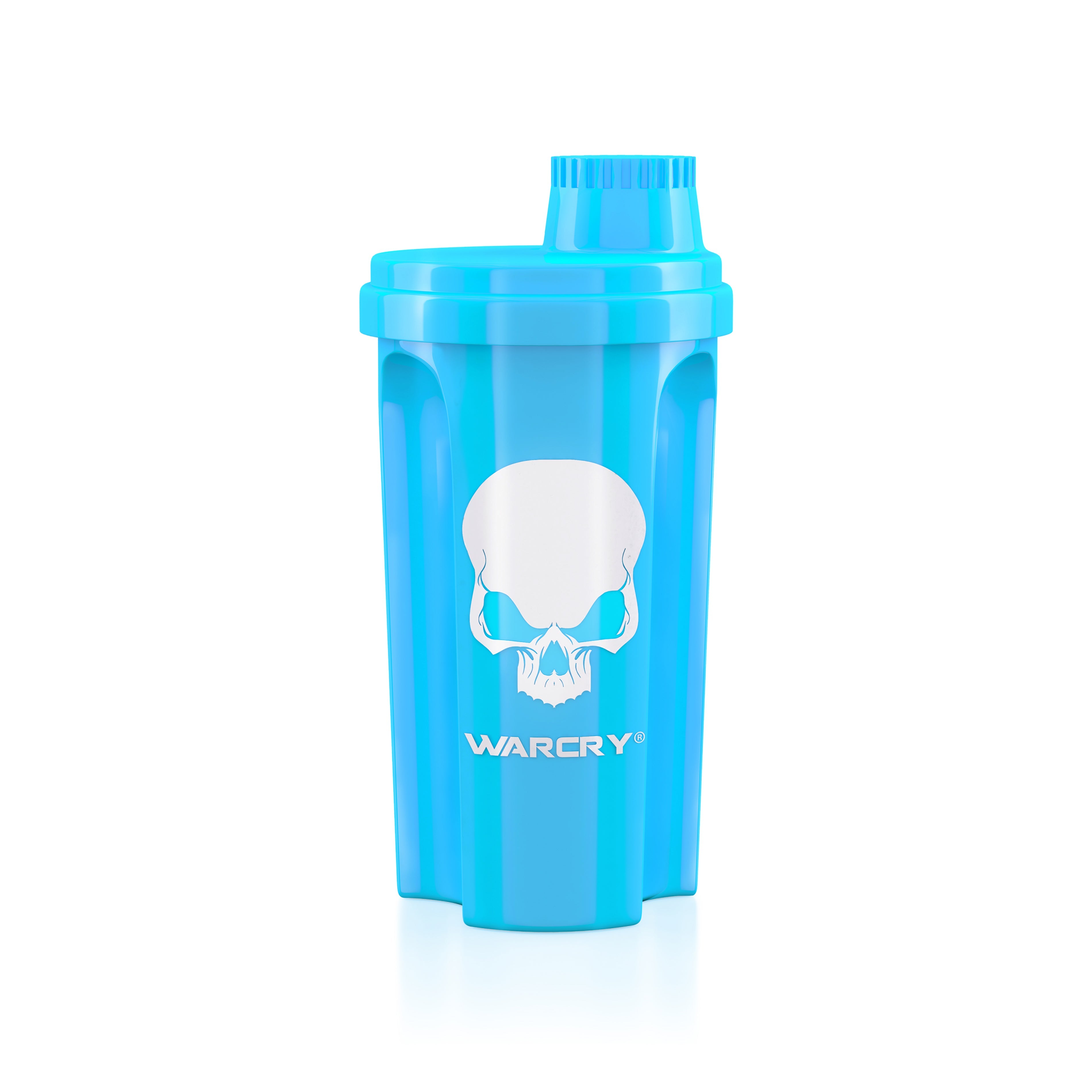 Shaker WARCRY® 700ml Transparent turquoise - Features a mix-resistant closure, is dishwasher-safe and fridge-friendly