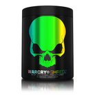 WARCRY SHREDZ 300g 30serv - Pre-workout supplement with thermogenic effects for energy, intense pumps, fat burning, increased endurance and reduced appetite with green candy flavor